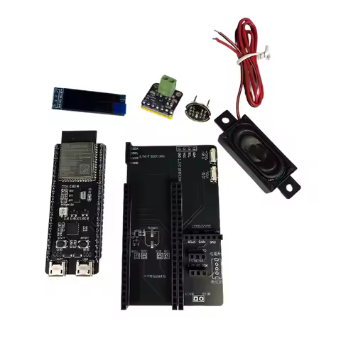 DeepSeek AI Voice Chat ESP32-S3-DevKitC-1 Breadboard-DIY-Kit with ESP32-S3-WROOM-1 N16R8 Development