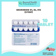NEUROBION VITAMIN B1, B6, B12 (10 TABLET / STRIP) STRIP