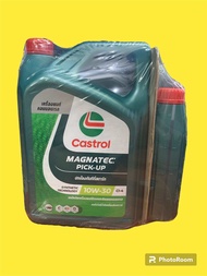 น้ำมันเครื่องCastrol Magnatec 6+1ลิตร ดีเซล 10w-30