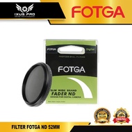 FOTGA Filter ND 52mm ND2-ND400 ND 2-400 Slim Fader Variable Adjustable