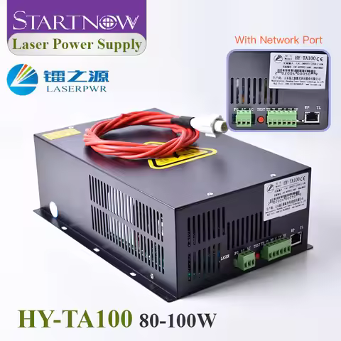 HY-TA100 CO2 Laser Power Supply 110/220V PSU Cutting Engraving Machine Spare Parts HY T100 Source De