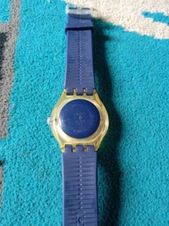 jam tangan Swatch original second casual pria musical clasik buatan 2003 bisa nyocokin  sendiri