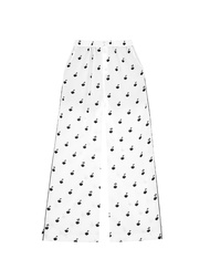 kloset Design Little Swan Print Pants (RS24-P009) กางเกงพิมพ์ลายหงส์