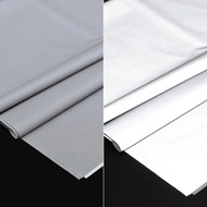 CAHAYA Reflective Grey Reflective Fabric Reflective Silver Parachute Reflector Fabric Light Up