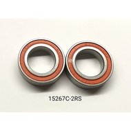 15267C-2RS 15*26*7 (mm) Hybrid ceramic ball bearing for bicycle wheel hub