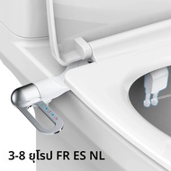 Slim Bidet Toilet Seat ATTACHMENT Non-Electric Dual หัวฉีด Bidet ปรับความดันน้ํา Ass Sprayer อุปกรณ์