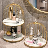 Toilet Wash Table Supplies Rack Bathroom Makeup Toilet Toilet Hands Dresser Storage Box Birdcage Des