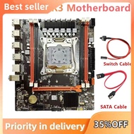 LGA2011-V3 X99H Desktop Motherboard Supports E5-26XX V3, E5-2696 V3, E5-2629 V3 CPU Featuring 4X DDR