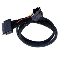 1 Piece Mini Sas Sff8643 U.2 To 863915pin Power Cable Nvme Hard Disk Data Sff8643 To Sff8639 Hard Disk Cable