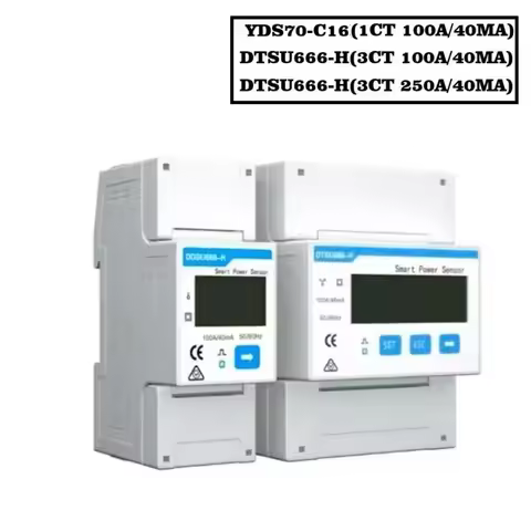 CHINT Single Three Phase Modbus 250A/50MA 100A/40MA Backflow Prevention Electric Meter Zero Export O