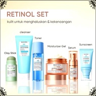 ¥ RETINOL SET BY SKINTIFIC BUNDLE ISI 6 PCS ¥