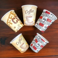 (content 50pcs) Paper Cup 8 Oz (240ml) | & 6 Oz (180ml) Universal Hygenix Cup Papper Brand