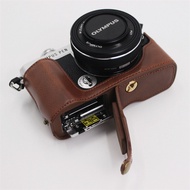 Suitable for Olympus PEN E-P7 Mirrorless Camera Bag ep7 Protective Leather Case ep7 Handle Base Case