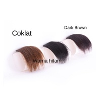 YX220 Wig RambutRambut Asli Pad Potongan Rambut Fluffy Wig Set Wanita