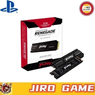 Kingston Fury Renegade Gen4 NVMe M2 SSD 1TB & 2TB | Internal SSD for PS5 M2 SSD With Heatsink (NEW)