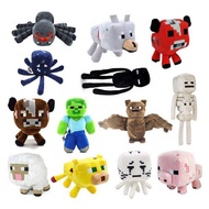 Creeper Stuffed Toys Enderman Wolf Soft Plush Plushie Dolls Pixel Game Mosaic Toy Doll