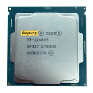 YZX Xeon E3โปรเซสเซอร์เดสก์ท็อปสี่คอร์แปดคอร์ E3 V6 E3-1240V6 V6 1240 CPU 1240V 6 GHz 8ม. LGA1151