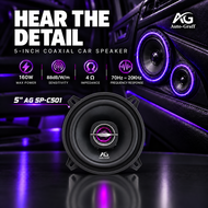 AG SP-C501 5 Inch Coaxial Car Speaker 160W Max Power 4Ω 88dB Car Audio Speaker Sound Upgrade