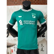Nice New Quality Player 2025-26 Liverpool Away Game Jersey Soccer Football Jersey T-shirt S-2XL