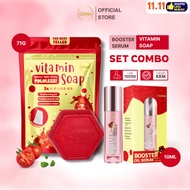 OHANA - Skincare Giant Set ( Ohana Vitamin Soap (71g) + Booster Oil Serum (10ml) For Sensitive and O