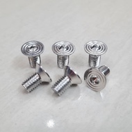 6mm disc snail. 8mm even though negative