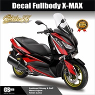 Decal XMAX 250 Full Body / Decal XMAX 250 Simple Graphics / Sticker XMAX 250 Cool Full Body Variatio