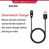 Hello & Aolon & Huafit Original Smartwatch Charger Charging For Curve/Tetra R4/GT5 PRO/FOOM LITE/GTS