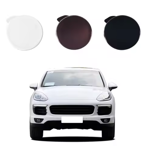 Front Bumper Tow Hook Cover Cap For Porsche Cayenne 2015-2018 92A 958.2 Fit Base GTS S Turbo Sport 9