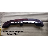 Suzuki APV ARENA BURGUNDI FIBER REAR HAT LIGHT SPOILER