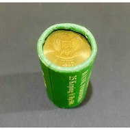 UANG KOIN KUNO 500 RUPIAH ROLL TAHUN 1997 SERI MELATI TEMBAGA
