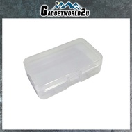 Battery Storage Case for 2* Unprotected Flat Top 18650 Battery Only or 4* CR123/RCR123