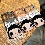 Redmi 12 9C 13 13X 13C 14C A3 17C A4 A5 A7 15 15C 5 PRO Cartoon Girl Large Window TPU Case TMSC397WY