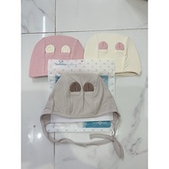Bubaby bear ear tie hat