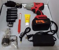 鋰電 無刷電動扳手 一電一充 保固半年 12件工具 21V 4000mAH風炮鷹架鐵皮 螺絲汽車輪胎螺絲拆卸 鎖上