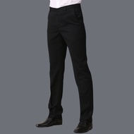 G2000 Mens Trousers Slim Straight Tube Professional Dress Non-Hot Black Business Leisure Work Suit P