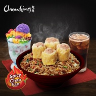 Chowking Siomai Spicy Chao Fan Combo & Halo-Halo Bundle (SMS eVoucher)