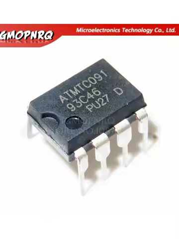 10PCS AT93C46 93C46 DIP-8 EEPROM 64x16 new original