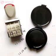 [COD] Digital Date Wheel Stamp, Practical Vintage Self-Inking Rubber Date Stamp, Multifunctional Cle