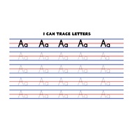 Tracing Pad For Kids With Name Alphabet A-Z 70gsm 26 pages