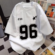 RAJADISTRO99 T-SHIRT Vintage T-Shirt No. 96 Oversize Sports Motif Number 96