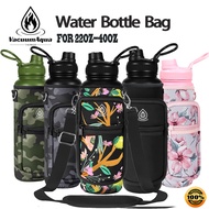 Vacuum Aqua flask Bag with Sling Strap 18oz 22oz 32oz 40oz Accessories for Aquaflask Tumbler Bottle Pouch with pocket