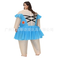 Funny Costume Clown Costume Event Doll Clown Outfit Annual Performance Costume Inflatable Ballet Hal