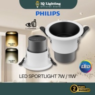 Philips LED Semi Recessed G2 LED Eyeball RS280 7W 11W Recess Eye Comfort Spotlight Coolwhite / Warmw