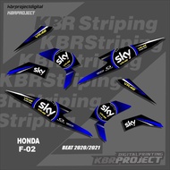 [COD] Stiker BEAT 2020/2021 striping BEAT 2020/2021 motor HONDA motor