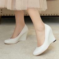 Zahra shoes Plain wedges shoes...
