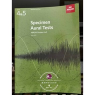 ABRSM Specimen Aural Tests Grade 4 & 5 Music Book
