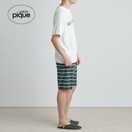 Gelato Pique Spring/Summer Men's Pajama Set with T-Shirt and Shorts PMNT221083