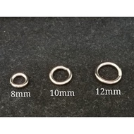 1.5mmThickness Stainless Steel Jump Rings 8mm 10mm 12mm Jump Ring Stainless Steel