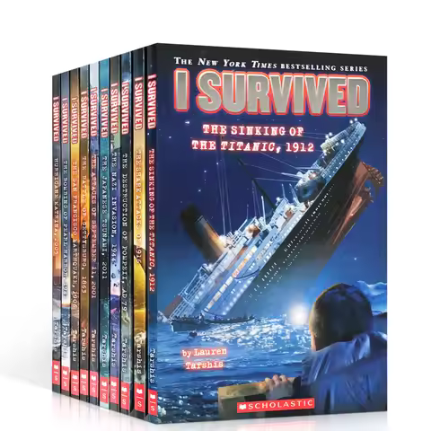 Random 10 Books Set I Survived Ten Thrilling Stories Historical Novels Children English Picture Stor