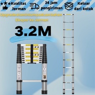 Single Telescopic Aluminum Folding Ladder 10.5FT/3.2M